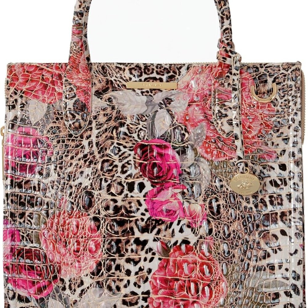 BRAHMIN CAROLINE - Ermine Floral - NEW W/TAGS - Great Price